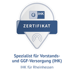 IHK-Zertifikat Spezialist für Vorstands- und GGF-Versorgung